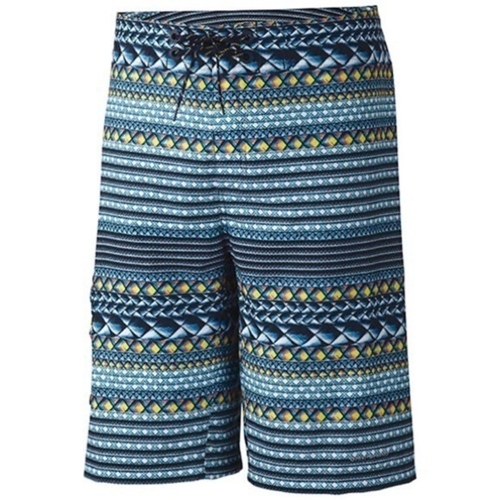 NWOT COLUMBIA Men's PFG Offshore Board Shorts Swim Trunks Size 34 Medium Large